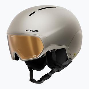 Sísisak Alpina Vizzard QV MIPS sand matt