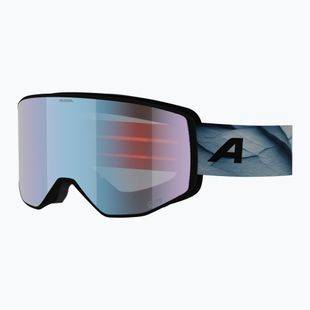 Síszemüveg Alpina Venet M Q-Lite  black/blue matt