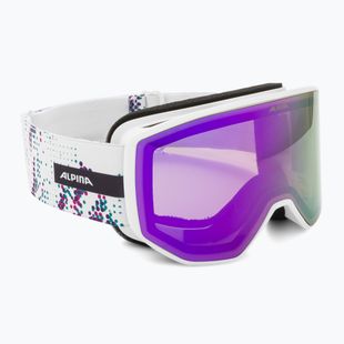 Síszemüveg Alpina Venet M Q-Lite white/lilac matt