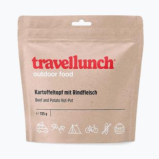 Travellunch fagyasztva szárított élelmiszer HOT-POT marhahússal, burgonyával és zöldséggel 125 g