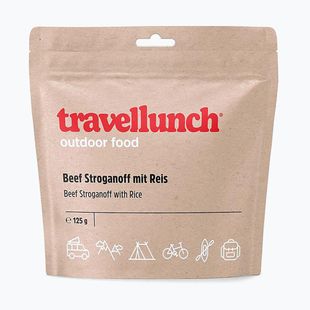 Travellunch fagyasztva szárított élelmiszer Marhahús rizzsel és zöldségekkel 125 g