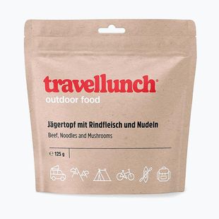 Fagyasztva szárított élelmiszer Travellunch Marhahús tésztával és gombával 125 g