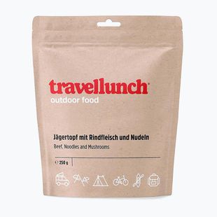 Travellunch fagyasztva szárított élelmiszer Marhahús tésztával és gombával 250 g