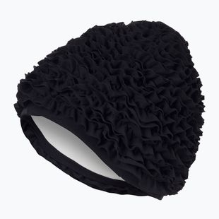 Női úszósapka Fashy Exclusive Frill fekete