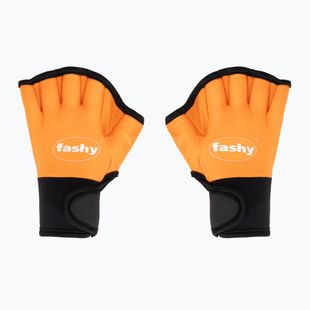 Fashy 4462 neoprén aquafitness kesztyű narancs/fekete