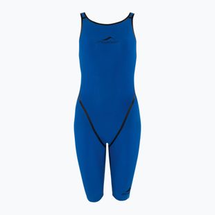 Női egyrészes fürdőruha aquaFeel Neck to Knee Speedblue kék