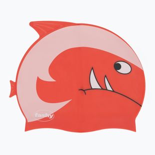 Fashy 3048 Nyomtatott sárga/piros gyermek úszósapka