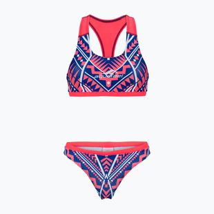 Női kétrészes fürdőruha aquaFeel Racerback Wild Graphic több színben