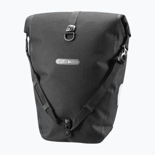 Kerékpártáska Ortlieb Back-Roller High Visibility fekete F5505