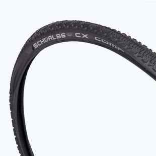 Kerékpár gumiabroncs SCHWALBE CX Comp K-Guard SBC wire fekete