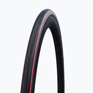 SCHWALBE Lugano II K-Guard Silica huzal piros csíkos kerékpár gumiabroncs