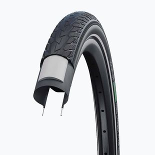 Kerékpárgumi SCHWALBE Road Cruiser Plus Puncture Guard Green Compound 28 x 1.60 black reflective