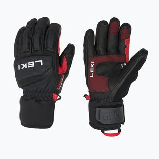 Férfi síkesztyű LEKI Griffin Pro 3D black/ red/ white