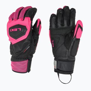 Női síkesztyű LEKI WCR Venom SL 3D black/ pink