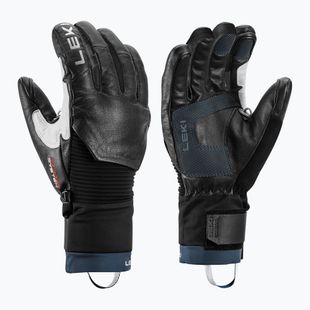 Férfi síkesztyűk LEKI Hevon Pro 3D black/marine