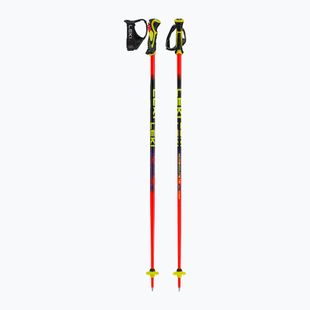 Gyermek síbotok LEKI WCR Evo Lite SL TR bright red/black/neon yellow