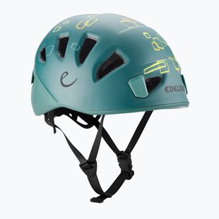 EDELRID Shield II gyermek mászó sisak jade/petrol