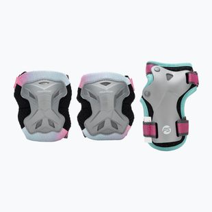 Powerslide Kids Pro Set szürke/rózsaszín