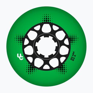 Görkorcsolya kerekek UNDERCOVER WHEELS Team Pro 80 mm/84A 4 pcs. green