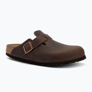 BIRKENSTOCK Boston LEOI Keskeny habana flip-flopok