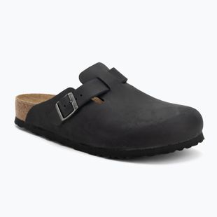 BIRKENSTOCK Boston LEOI Regular fekete flip-flopok
