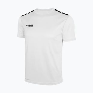 Férfi futball mez Cappelli Cs One Adult Jersey SS fehér/fekete