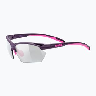 Napszemüveg UVEX Sportstyle 802 V Small purple pink matt/smoke