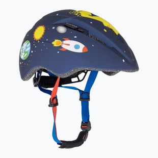 Gyermek kerékpáros sisak UVEX Kid 2 CC dark blue rocket matt