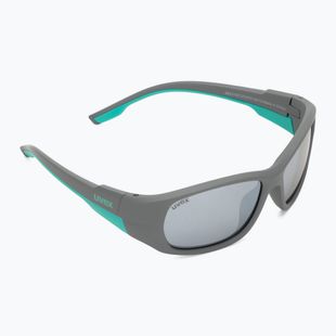 UVEX gyermek napszemüveg Sportstyle 514 szürke matt/tükör ezüst