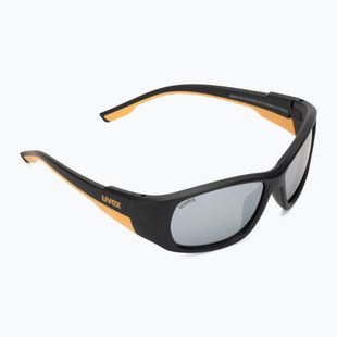 UVEX gyermek napszemüveg Sportstyle 514 fekete matt/tükör ezüst