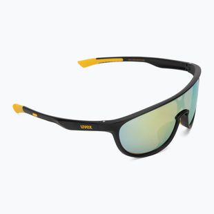 Gyerek napszemüveg Sportstyle 515 black matt/mirror yellow
