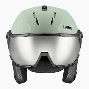 Sísisak UVEX Instinct Visor oxid green matt/mirror silver/smoke