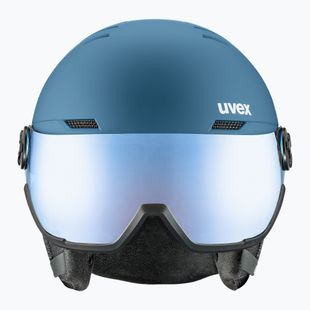 Sísisak UVEX Wanted Visor stone blue matt/mirror blue/smoke