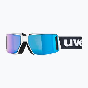 UVEX Mtn Tour fehér matt/tükrös kék síszemüveg