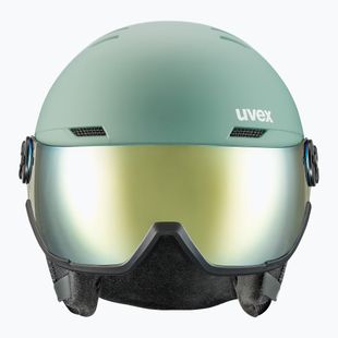 Sísisak UVEX Wanted Visor oxid green matt/mirror gold/smoke