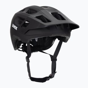 Gyermek kerékpáros sisak UVEX React Jr black matte