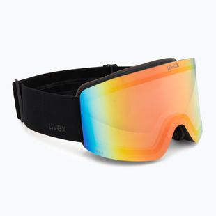 Síszemüveg UVEX Provoqe V black matt/vario rainbow mirror
