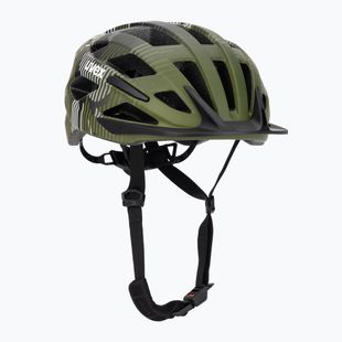 Gyerek kerékpáros sisak UVEX Air Wing 2 CC dark olive/black matt