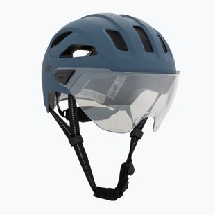 Kerékpáros sisak UVEX Stride Visor stone blue matt/lite mirror silver