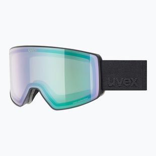 Síszemüveg UVEX Scenic P S0-S4 black matt/mirror green/pola