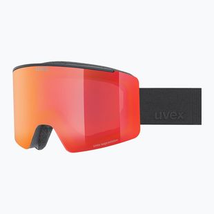 Síszemüveg UVEX Ignite FM S3 black matt/mirror red
