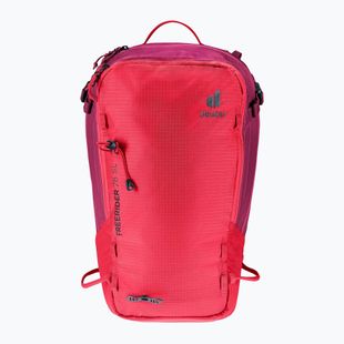 Hátizsák skiturowy damski deuter Freerider 28 l SL hibiscus/ ruby