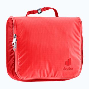 Utazó kozmetikai neszesszer Deuter Wash Center Lite I poppy/crimson