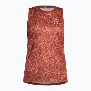 Női kerékpáros mez Maloja EnvaliraM Top narancssárga 35147