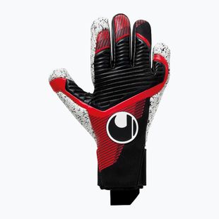 Uhlsport Powerline Supergrip+ kapuskesztyű fekete/vörös/fehér