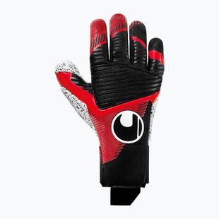 Uhlsport Powerline Supergrip+ Reflex kapuskesztyű fekete/piros/fehér