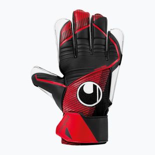 Uhlsport Powerline Starter Soft kapuskesztyű fekete/piros/fehér