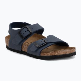 Gyerek szandálok BIRKENSTOCK New York Birkibuc Narrow navy
