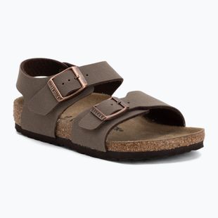 Gyerek szandálok BIRKENSTOCK New York Birkibuc Narrow mocha