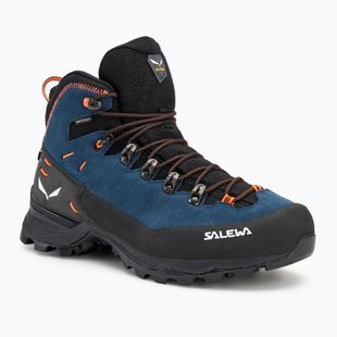 Férfi  trekking cipő Salewa Alp Mate Winter Mid PTX dark denim/ black